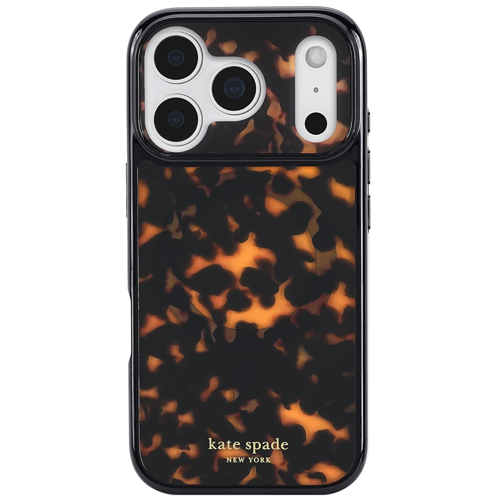 kate spade new york iPhone 17 Pro Case - Compatible with MagSafe - Designer Phone Case - Tortoise | Amazon (US)