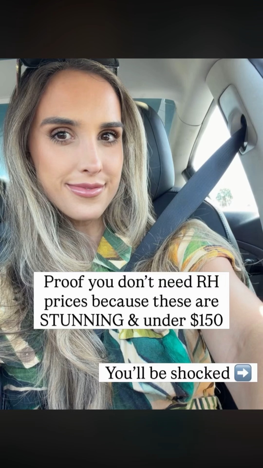 Proof you don’t need RH prices because these are STUNNING & under $150!!!