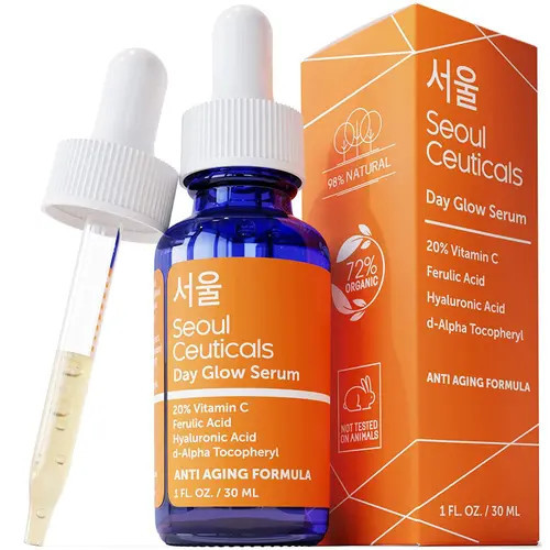 Seoul Ceuticals Korean Skincare Day Glow Vitamin C Serum in Clear at Nordstrom | Nordstrom