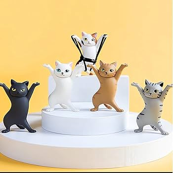 ATHAND 5PCS Enchanting Cat Airpod Holder - Cute Earbuds Headphone Stands Accessories - Unique Des... | Amazon (US)