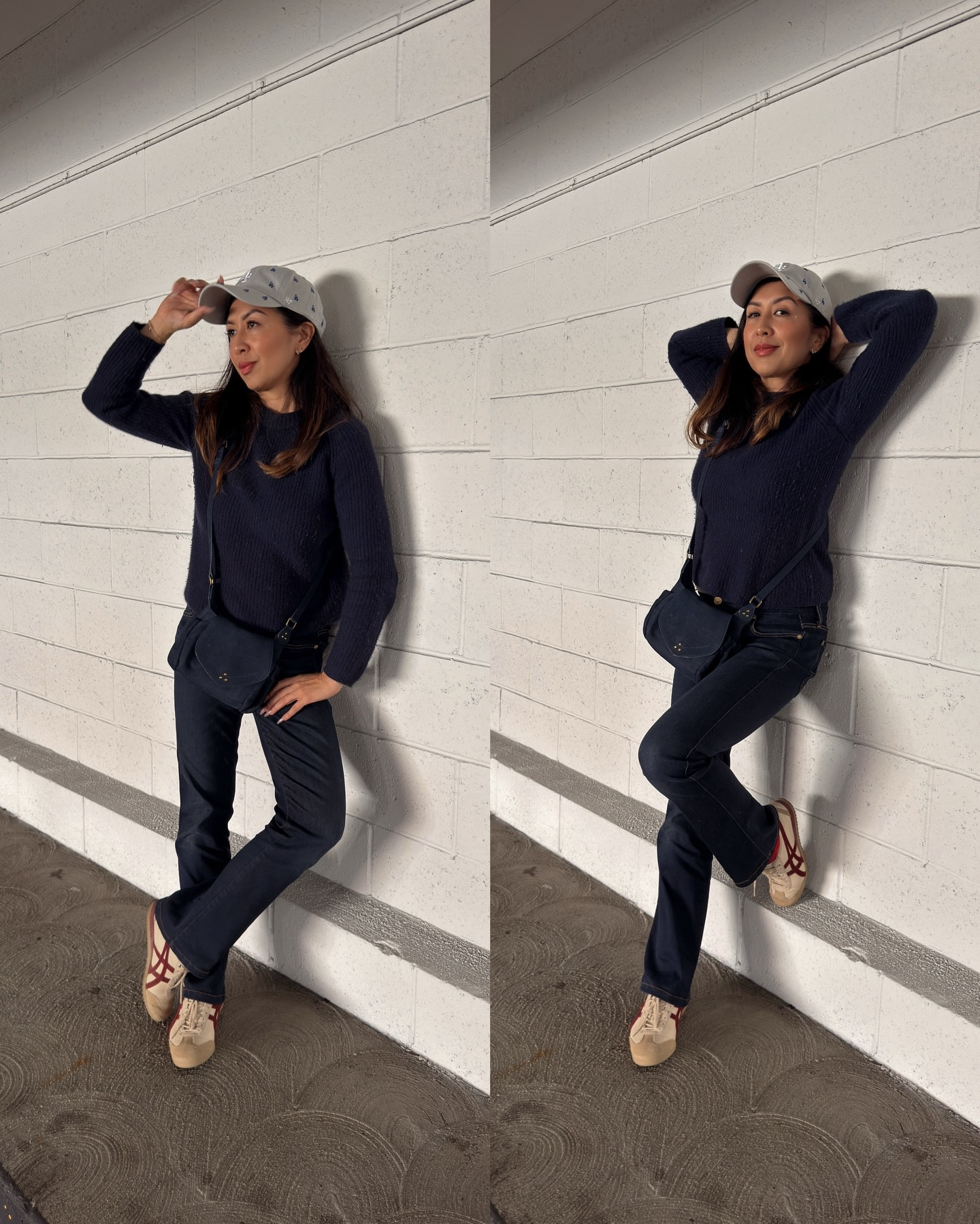 Casual Mondays. 💙 Get this everyday cashmere on my shops, link in bio.

#ltk #ltkover40 #shopmyfeed #quincepartner #lablogger
