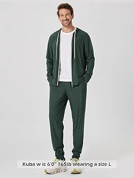 ODODOS Men's Performance Joggers - Ultra Soft odSTRATUM Tech Sweatpants with Adjustable Waist and... | Amazon (US)