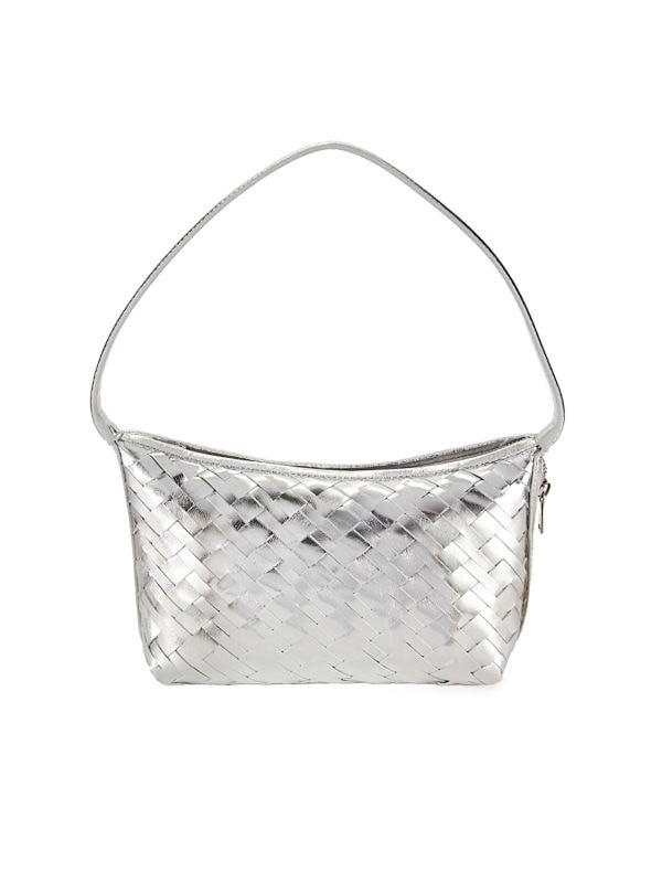 Walter Baker Hazel Basketweave Leather Shoulder Bag on SALE | Saks OFF 5TH | Saks Fifth Avenue OFF 5TH