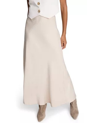 Kenneth Cole Women's PO Satin Maxi Skirt, Small | Belk