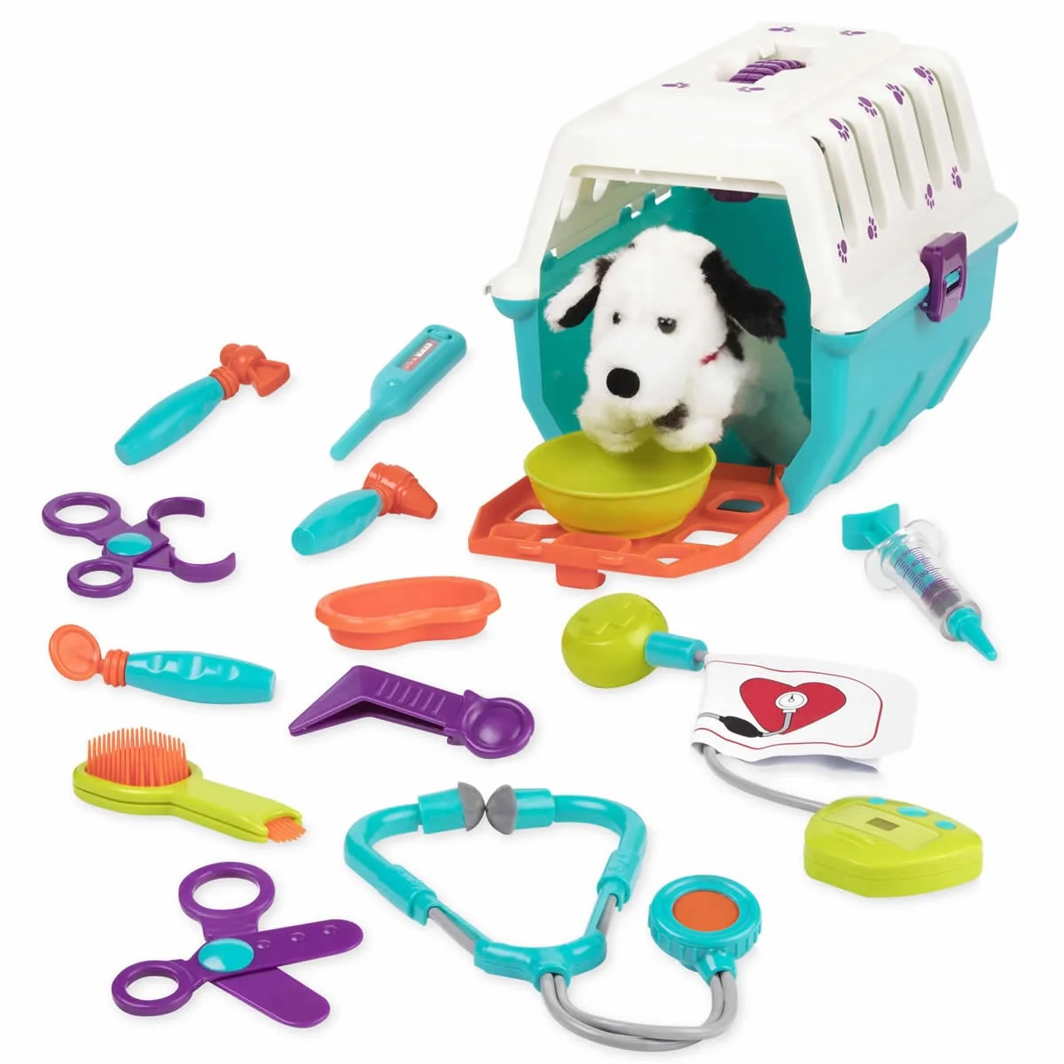 Battat Pretend Play Vet Kit - 16 Pieces | Walmart (US)