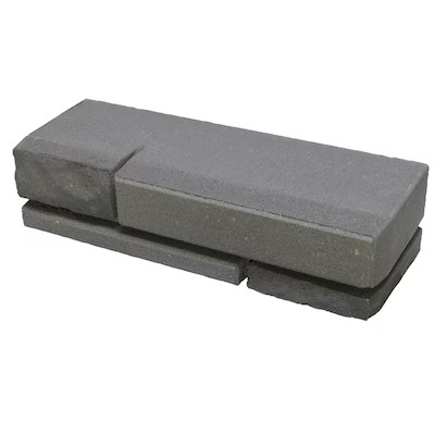 Belgard 4.0-Inches H x 16.0-Inches L x 5.75-Inches D Basalt Gray Concrete Retaining wall block | Lowe's