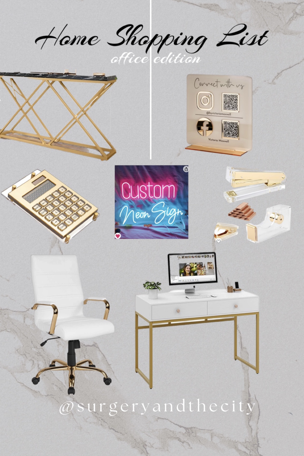 Home shopping list
Office furniture 

#LTKhome