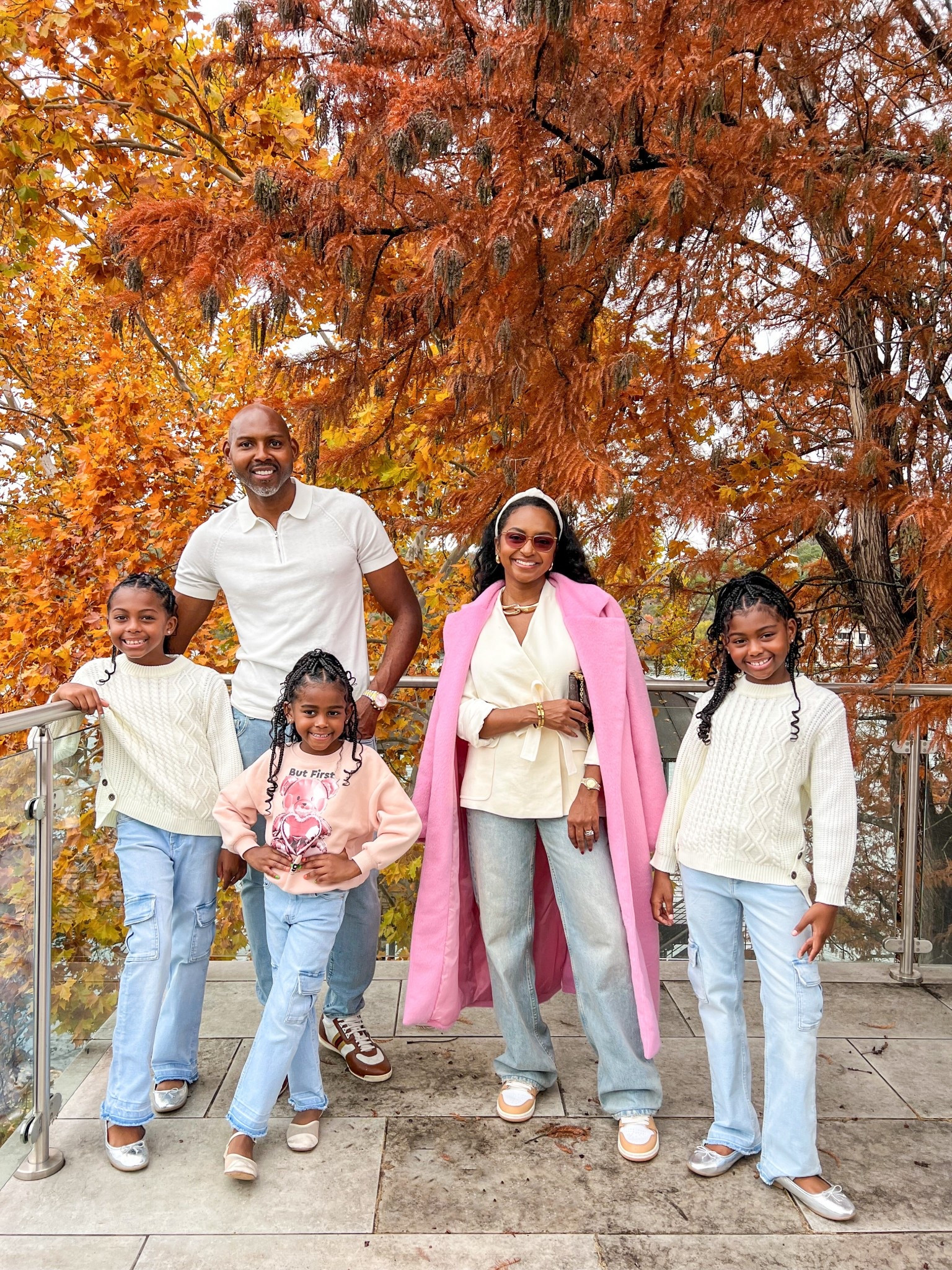 Fall family fashion | cargo jeans | cream and pink combo 

#LTKSeasonal #LTKSaleAlert #LTKFamily