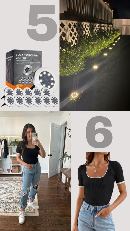 Solar lights and the cutest sweater top! // amazon home, amazon fashion

#LTKstyletip #LTKhome