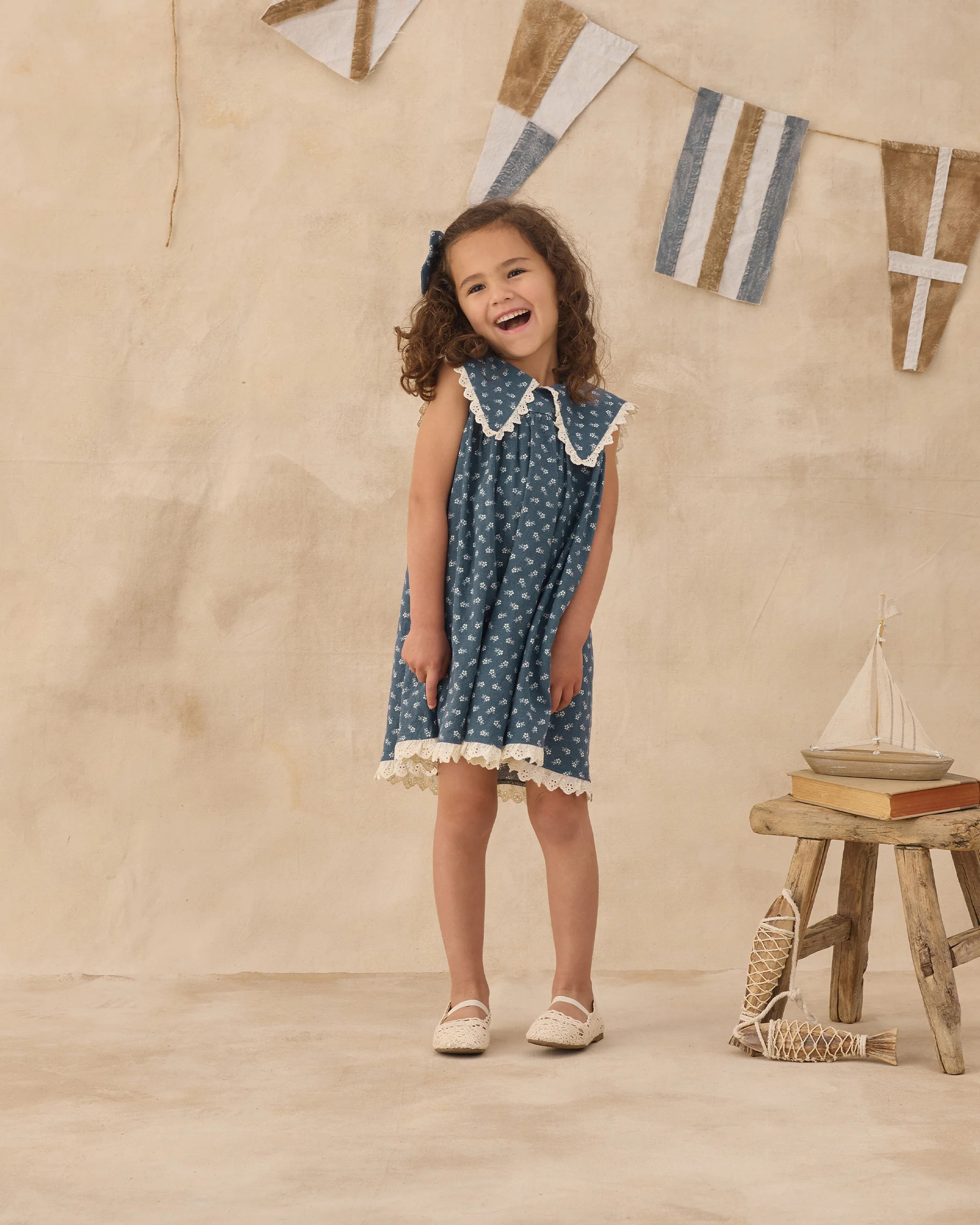 Porter Dress Ditsy | Rylee + Cru