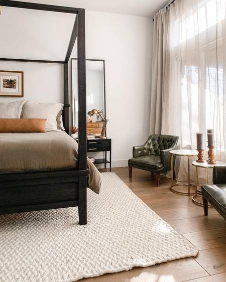 Ivory Sutton Solid Chevron Area Rug | Rugs USA