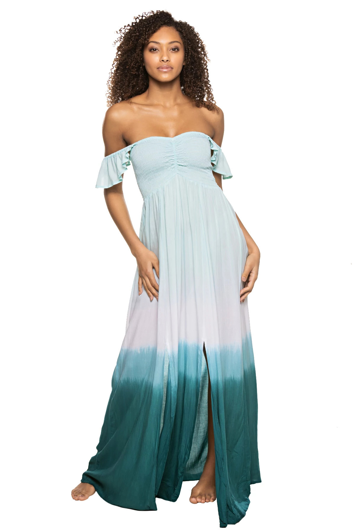 Hollie Off Shoulder Maxi Dress | Everything But Water