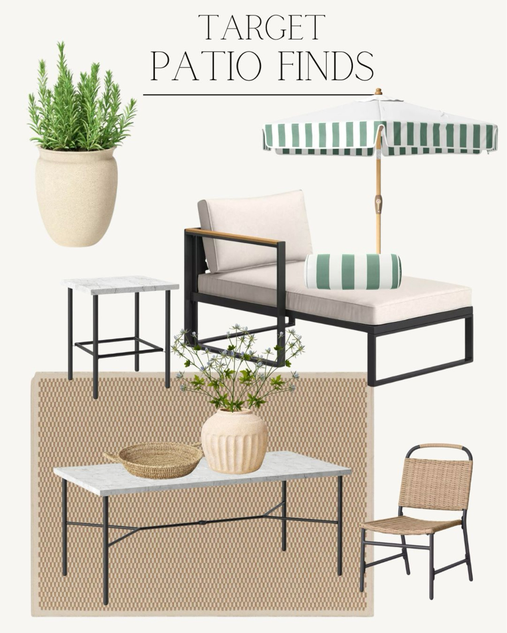 Target Patio Finds #outdoor #outdoorfurniture #patio #chaiselounge #poolside #outdoordining #affordablefurniture #studiomcgee #targetfinds #targetpatio 

#LTKSeasonal #LTKhome