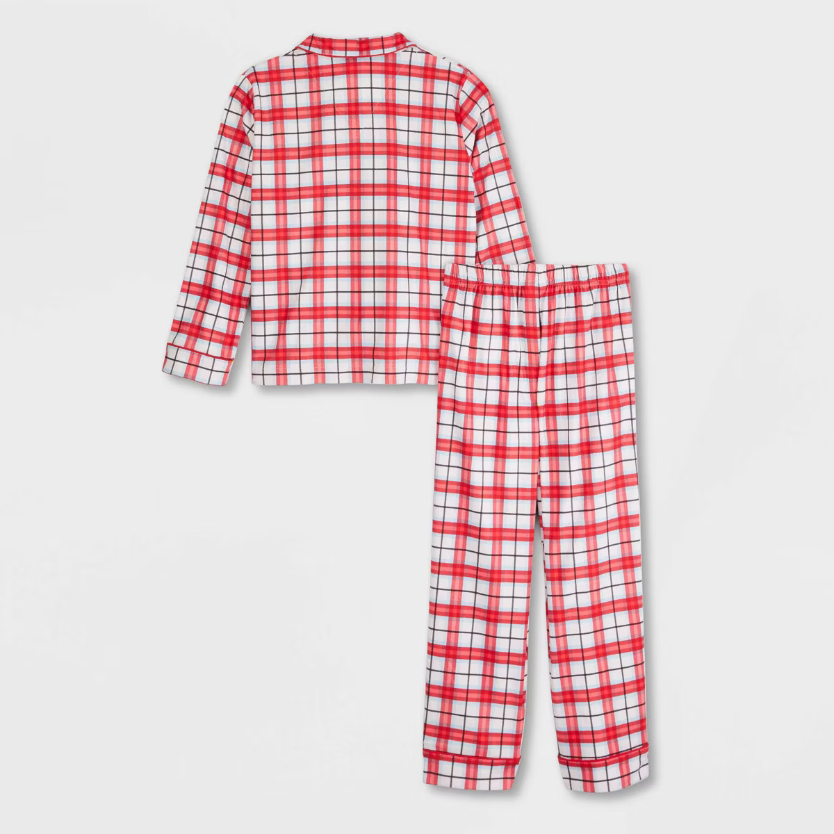 Kids' Plaid Holiday Matching Family Pajama Set - Wondershop™ White | Target
