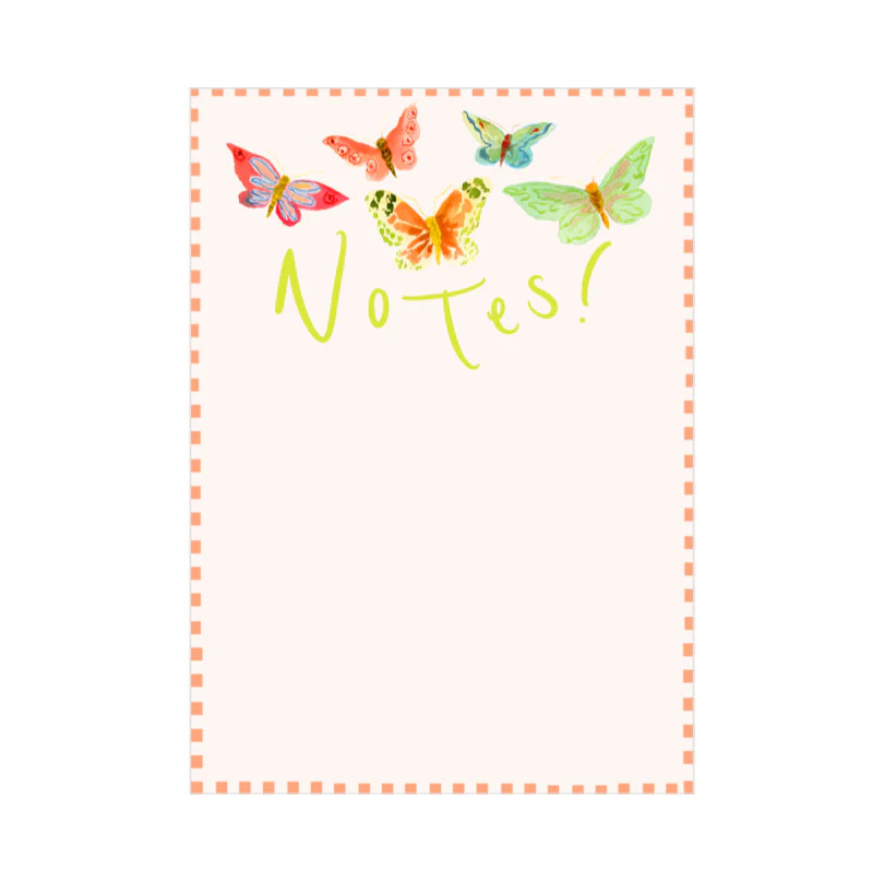 Nina Rosner for Fête Papier Butterfly Notepad | Fete Papier
