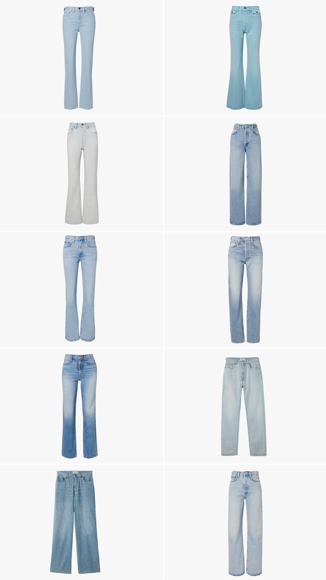 Light wash denim 

 