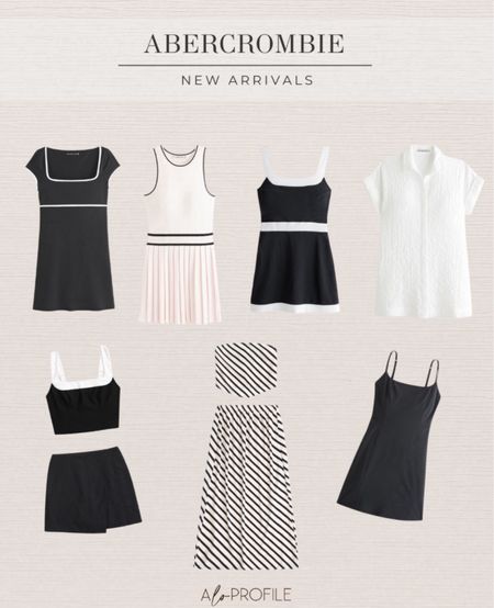 Abercrombie favs // black and white spring and summer favorites. These are all perfect for traveling this summer, work, walking dressing up or down!

#LTKActive #LTKSeasonal #LTKstyletip