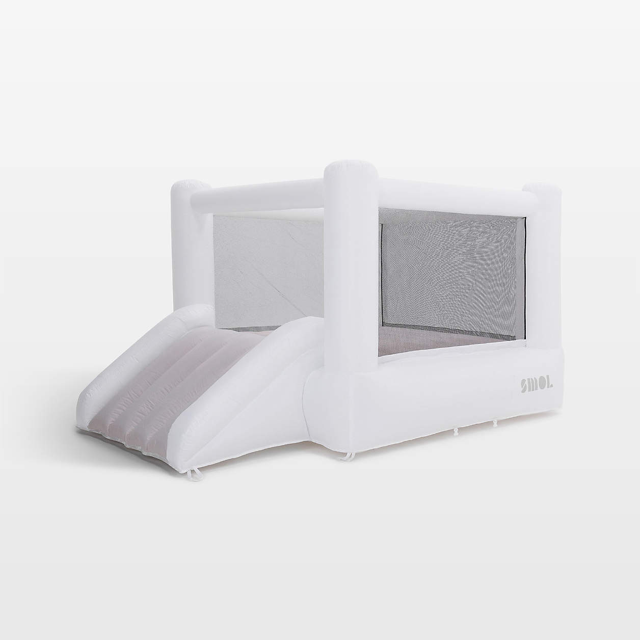 SMOL Neutral Tumble Kids Bounce House + Reviews | Crate & Kids | Crate & Barrel