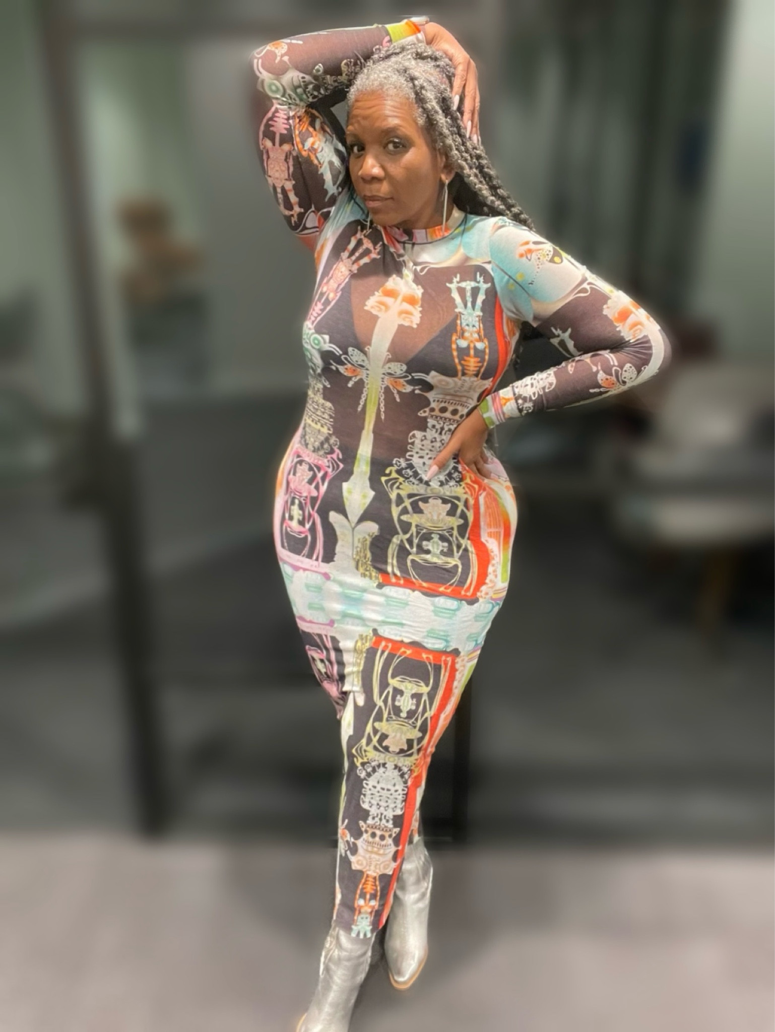 This sheer dress turns into a staple for me, worn over a full coverage 👙 and leggings, for discretion.  You can also substitute a camisole dress for coverage, or a blazer over it. 

#LTKOver40 #LTKFindsUnder100 #LTKStyleTip