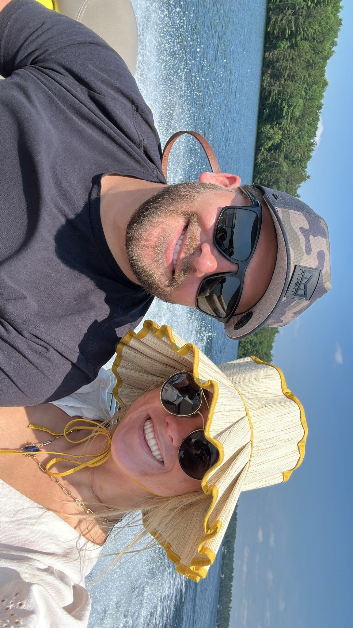 Me and joeys sunglasses. Lake boat day 😌

#LTKSwim #LTKMens #LTKFindsUnder100