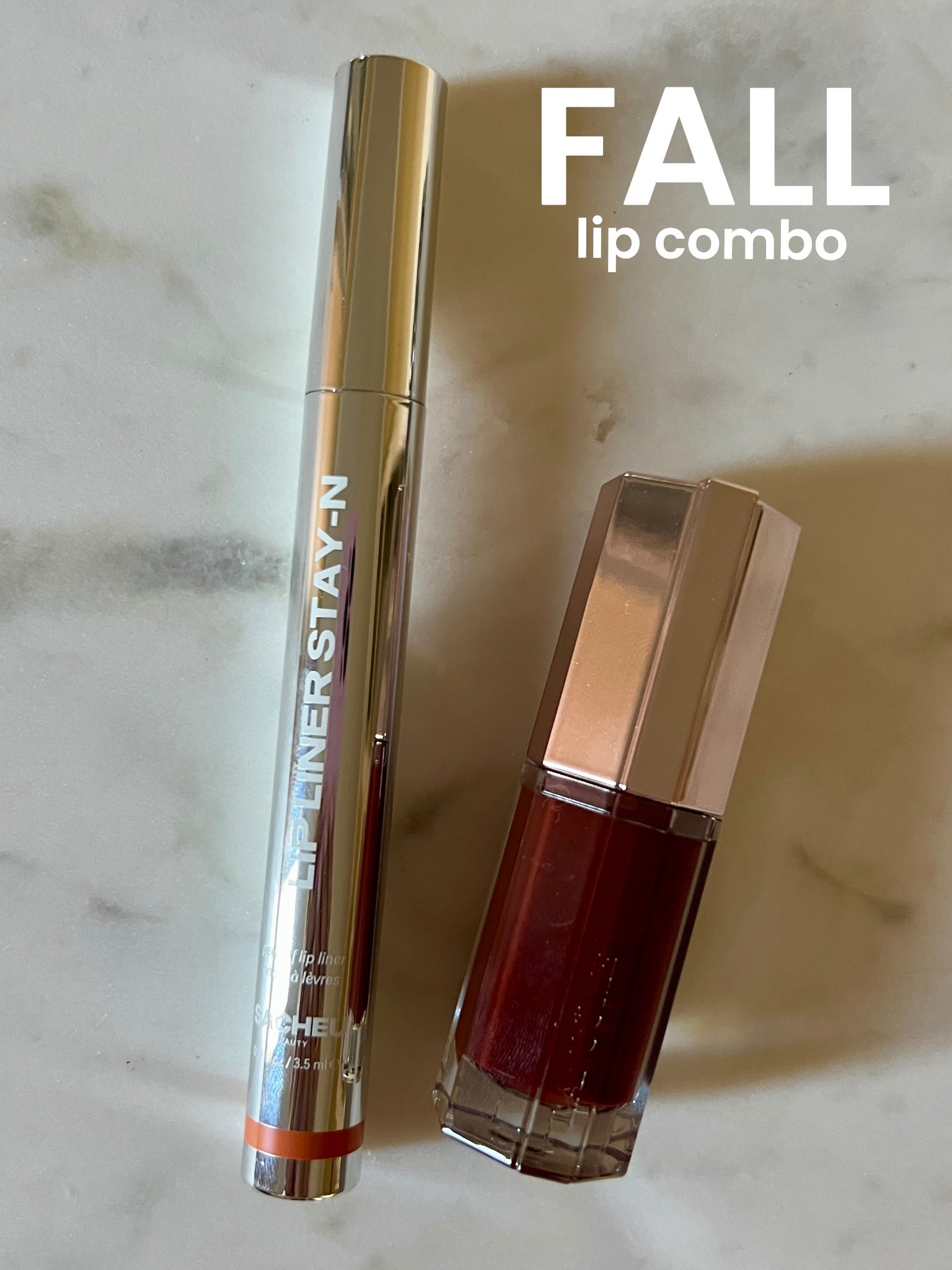Here’s my fall lip combo! It’s a deeper colour but with a nice glowy finish. 

#LTKWorkwear #LTKBeauty #LTKSeasonal