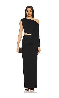 NBD Yahaira Maxi Dress in Black from Revolve.com | Revolve Clothing (Global)