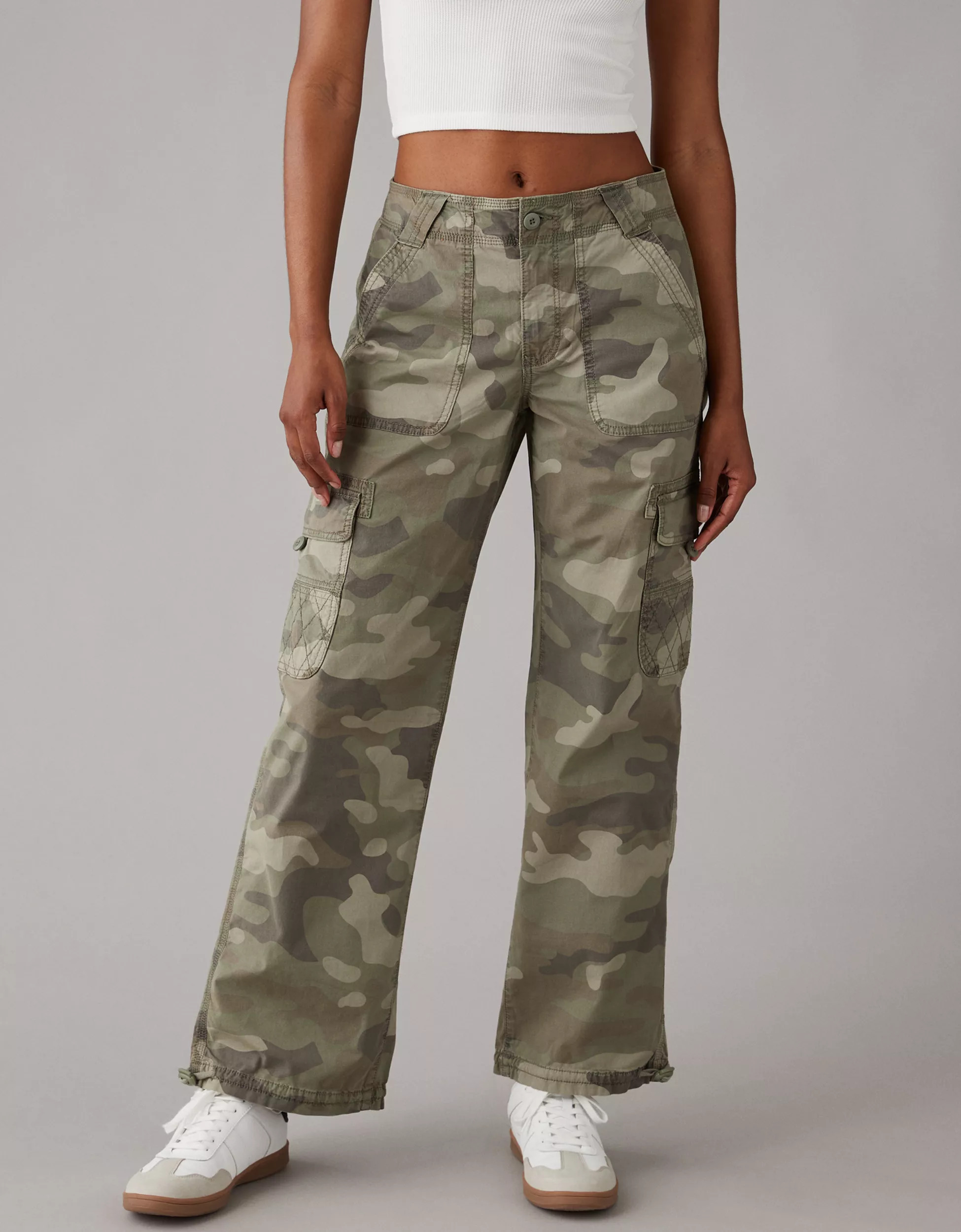 AE Snappy Stretch Convertible Baggy Cargo Jogger | American Eagle Outfitters (US & CA)
