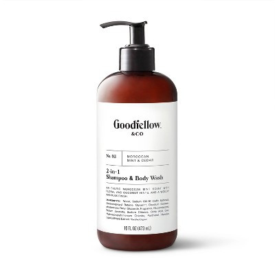 No. 03 Moroccan Mint & Cedar 2-in-1 Shampoo & Body Wash - 16 fl oz - Goodfellow & Co™ | Target
