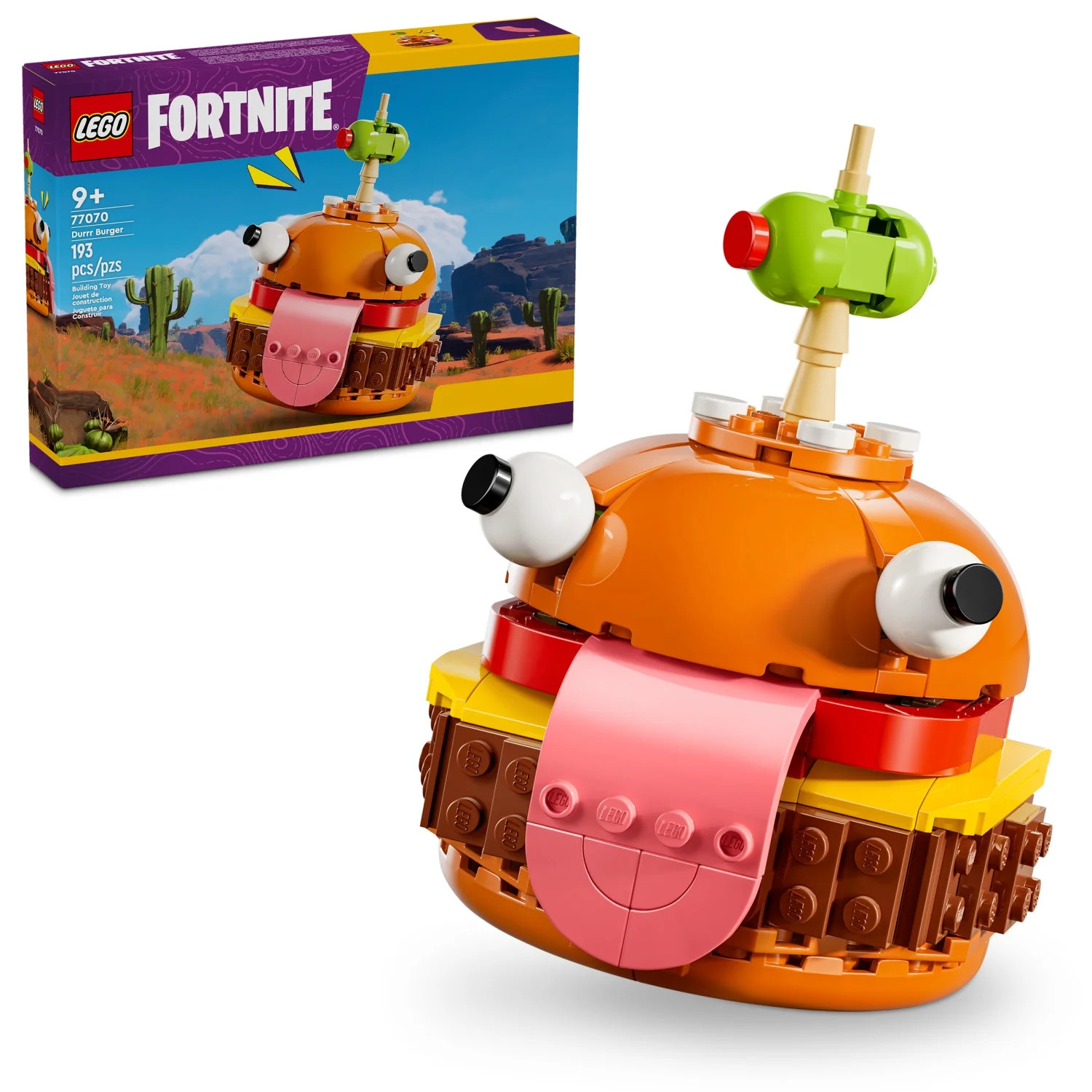 LEGO Fortnite Durrr Burger Building Set - Kids Toy for Gamers, Ages 9+ - Display Model, Collectib... | Walmart (US)