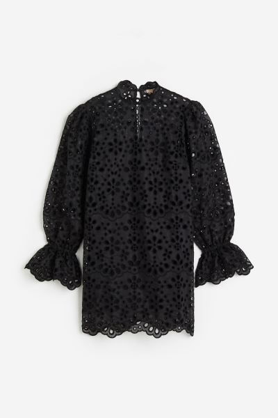 Kleid mit Broderie Anglaise | H&M (DE, AT, CH, NL, FI)