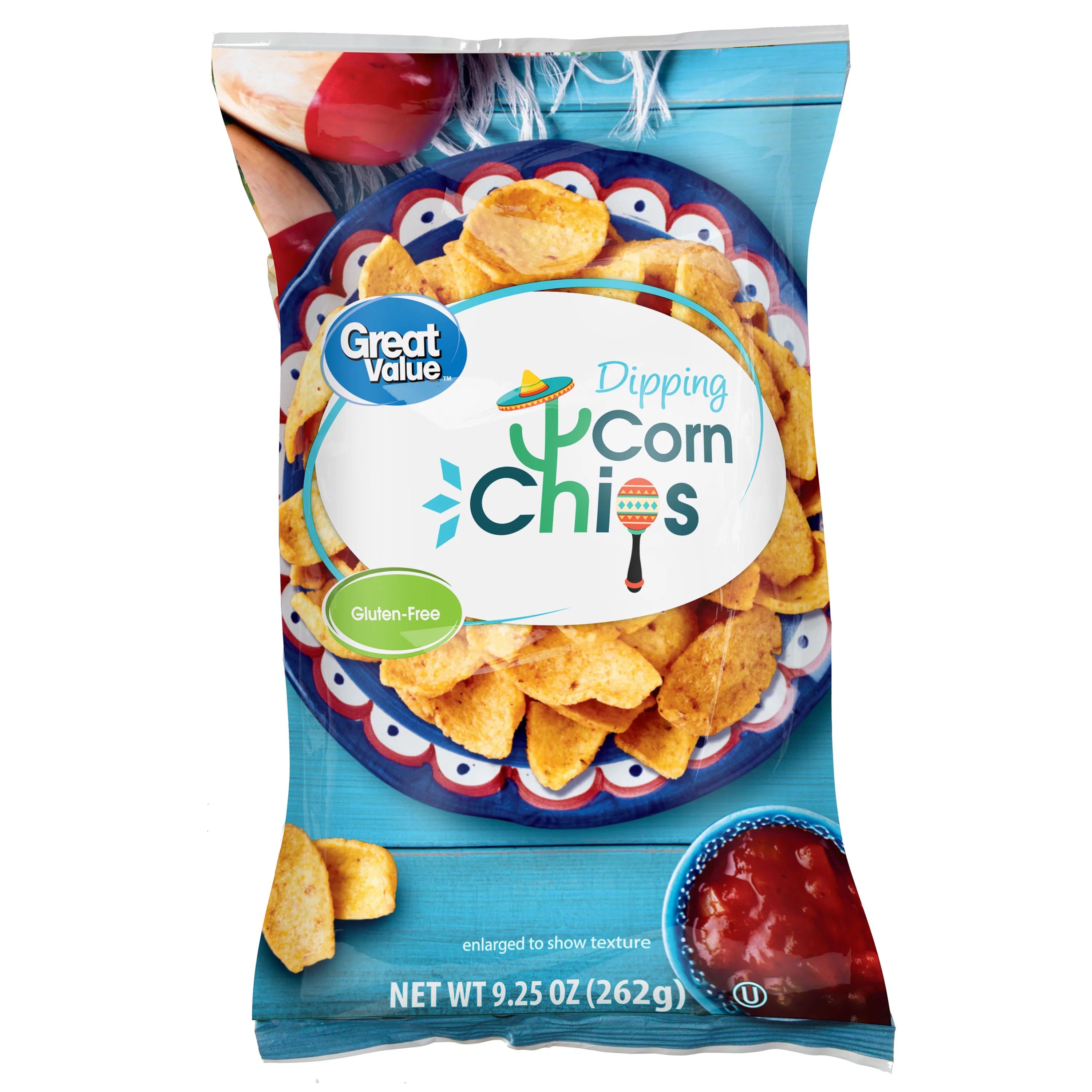 Great Value Dipping Corn Chips, 9.25 oz | Walmart (US)