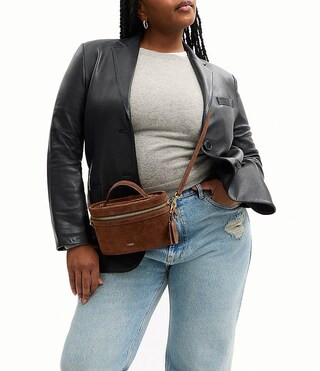 COACH Suede Top Handle Trail Bag | Dillard's | Dillard's