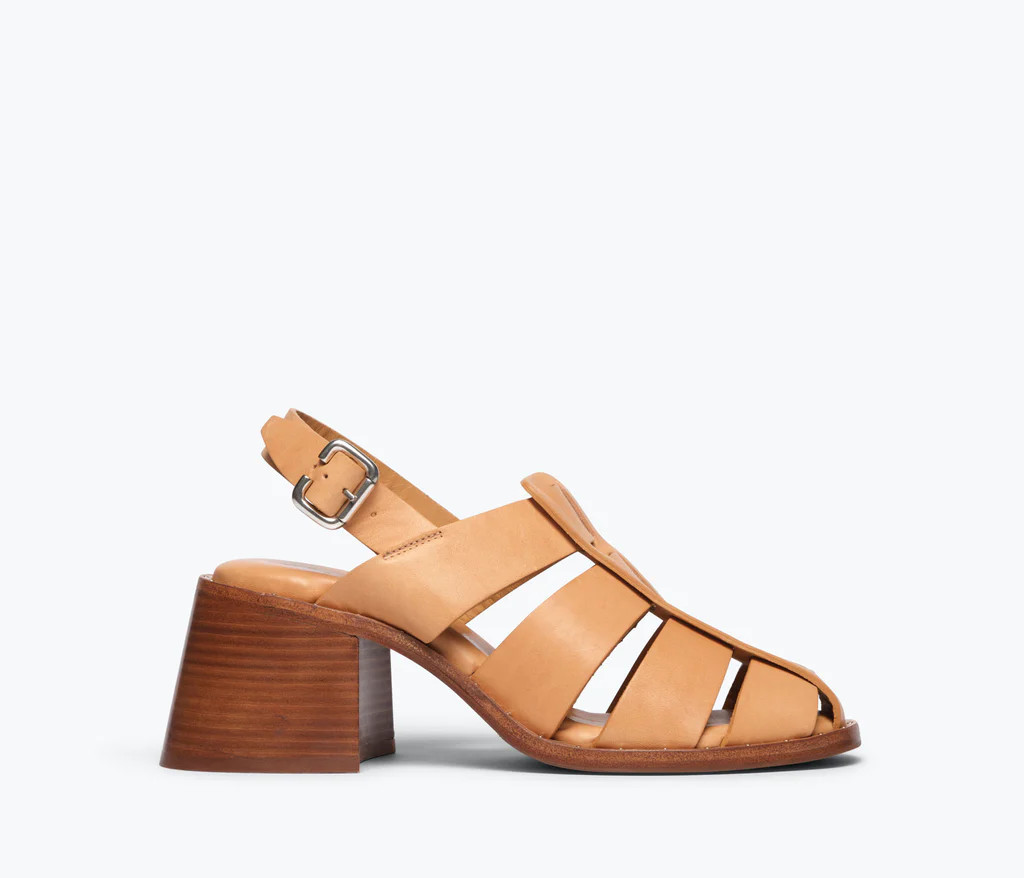 JULIETA FISHERMAN BLOCK HEEL | Frēda Salvador