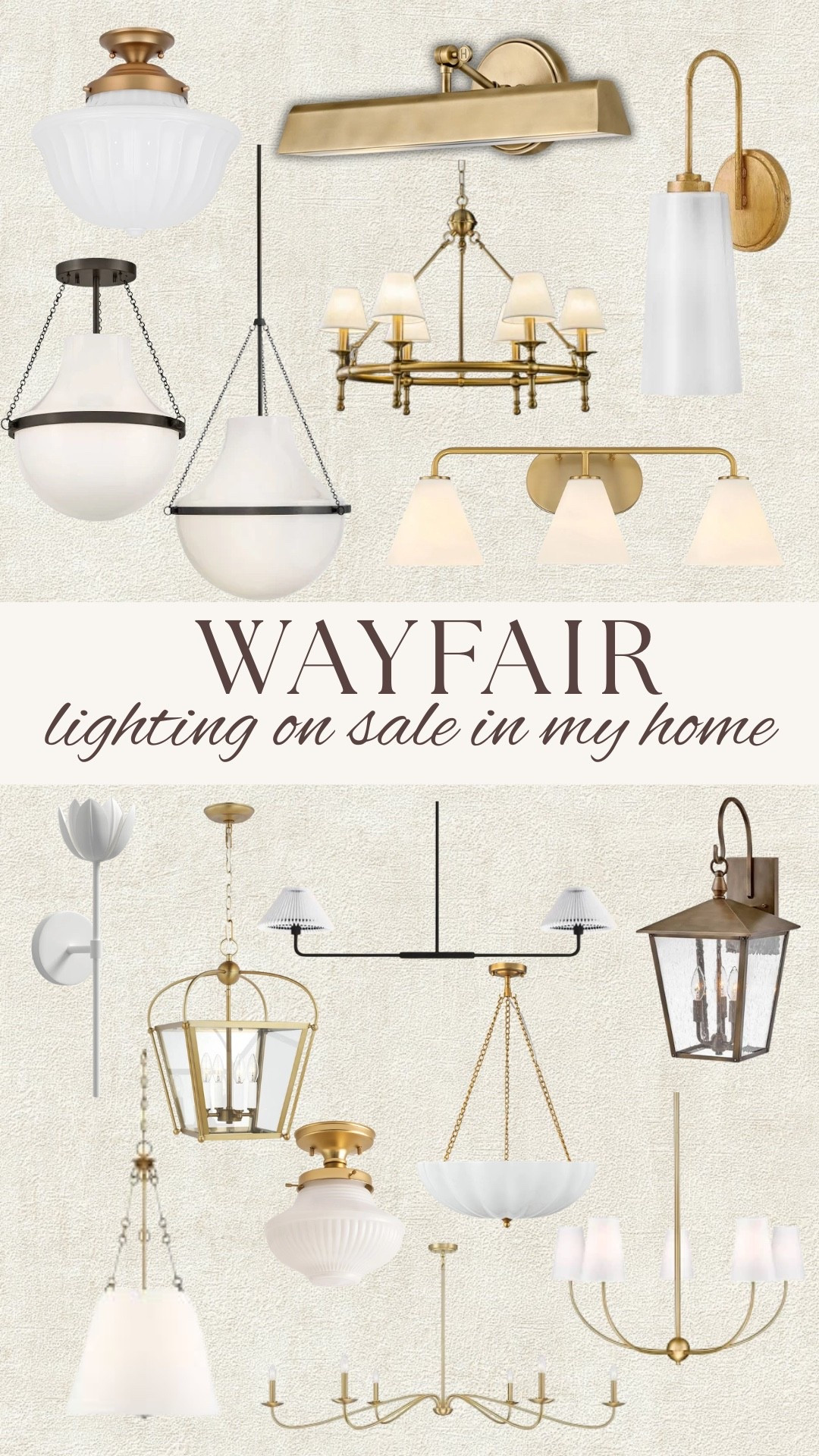 Wayfair lighting on sale!

#LTKSeasonal #LTKHome #LTKSaleAlert