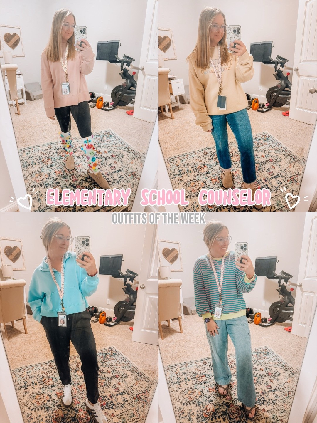 Outfits of the week as an elementary school counselor!!! So many cute fits 🥰🤍🤍🤍🤍🤍 

#LTKSaleAlert #LTKootd #LTKPetite