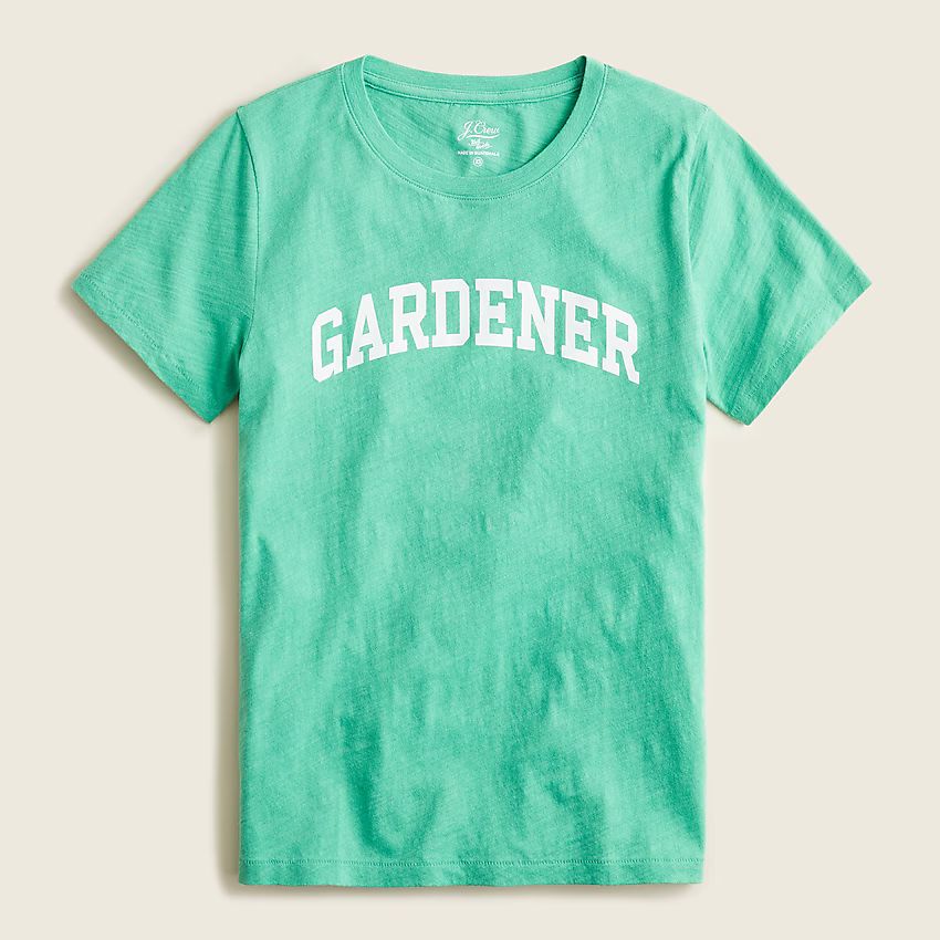 "Gardener" crewneck T-shirt | J.Crew US