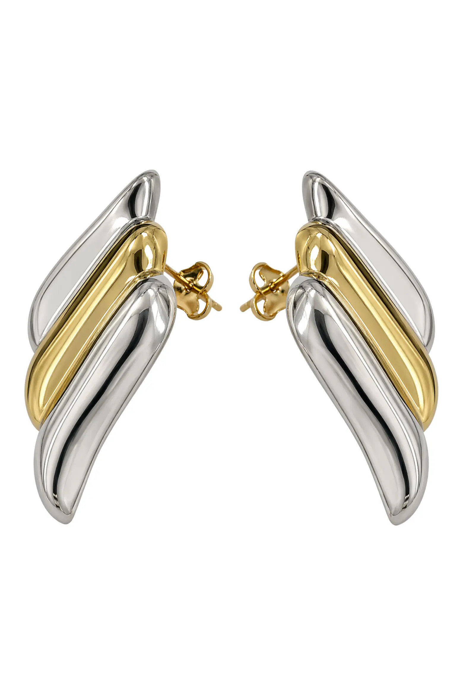Two-Tone Wing Stud Earrings (Women) | Nordstrom | Nordstrom