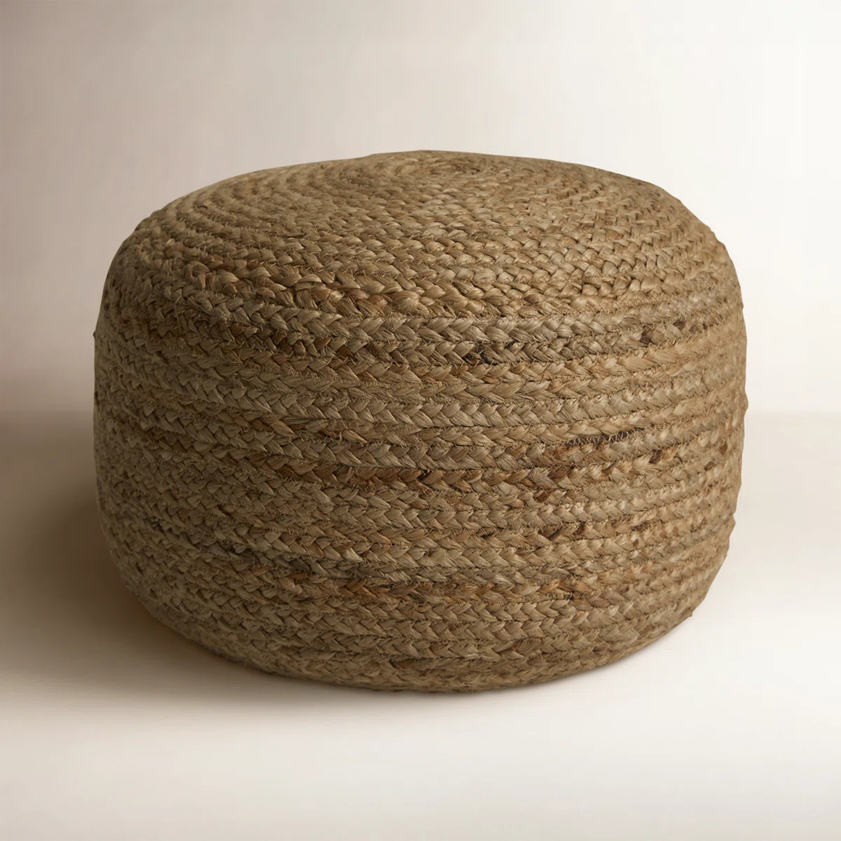 Teele 18" Wide Round Pouf Ottoman | Wayfair North America