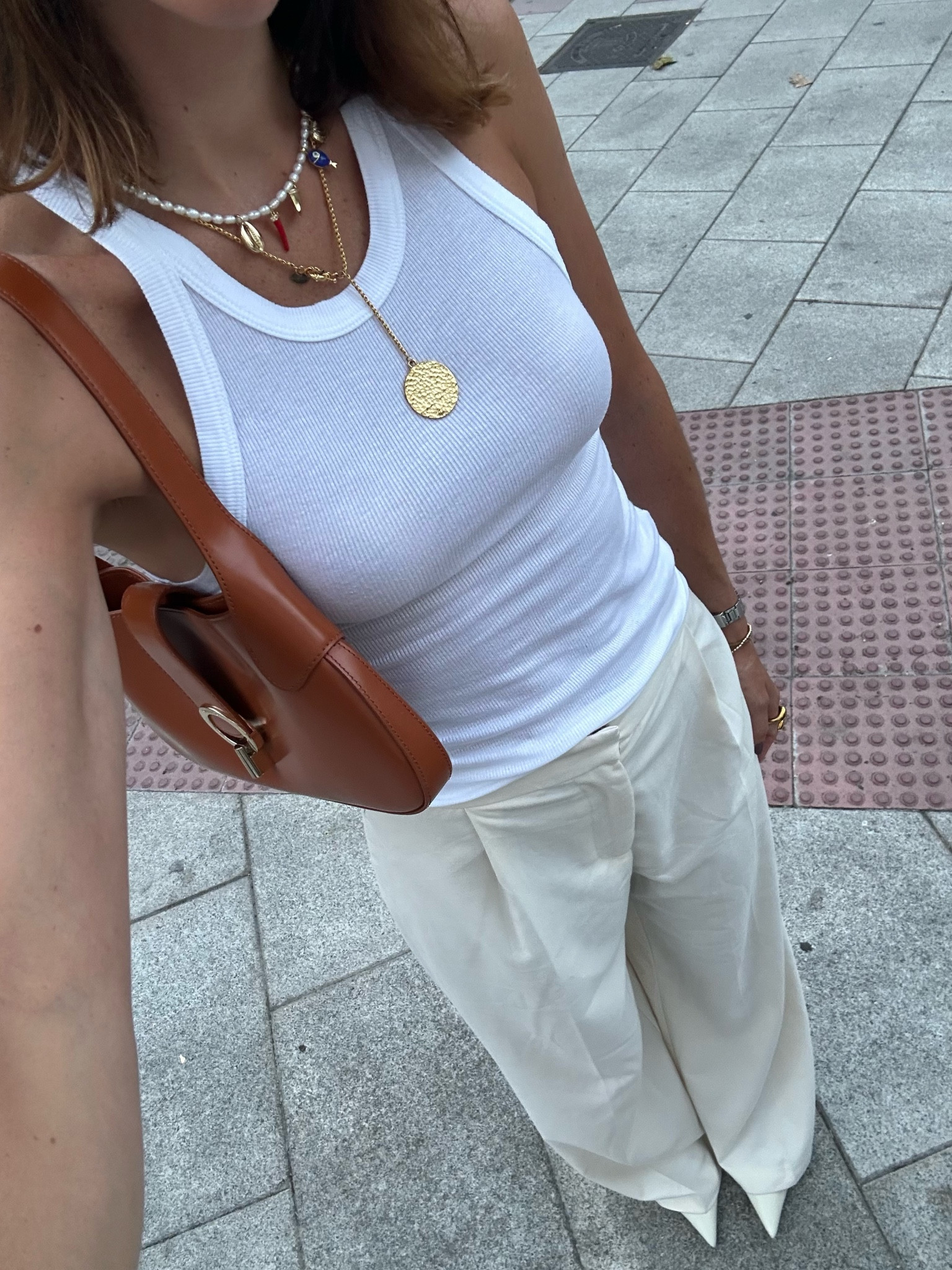 Bag tank top trousers 