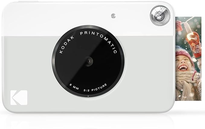 KODAK Printomatic Digital Instant Print Camera - Full Color Prints On ZINK 2x3" Sticky-Backed Pho... | Amazon (US)