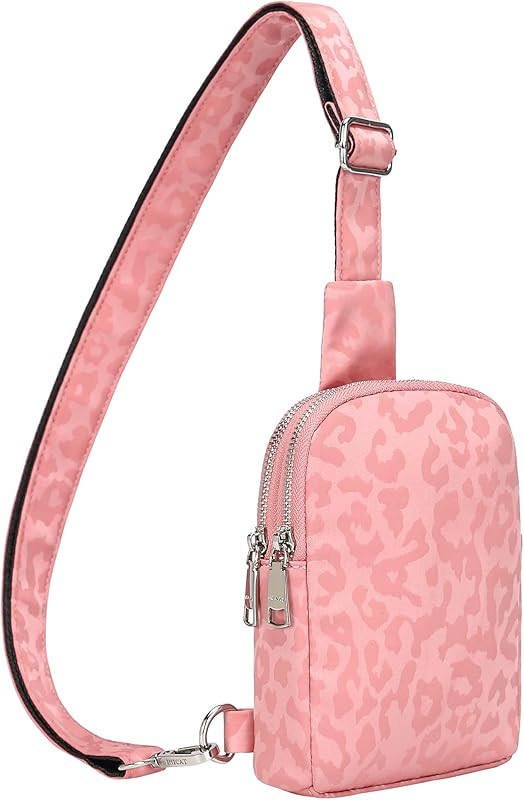 INICAT Small Crossbody Sling Bags for Women Vegan Leather Cell Phone Purse Fanny Packs for Women ... | Amazon (US)