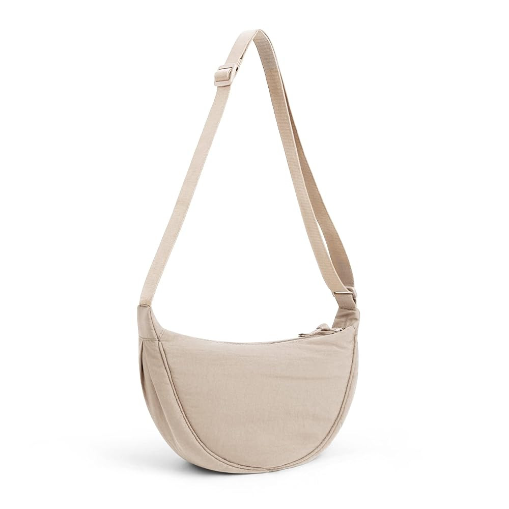 DKIIL NOIYB Crescent Bag for Women Men, Nylon Crescent Bags Hobos Crossbody Bag Portable Crescent... | Amazon (UK)