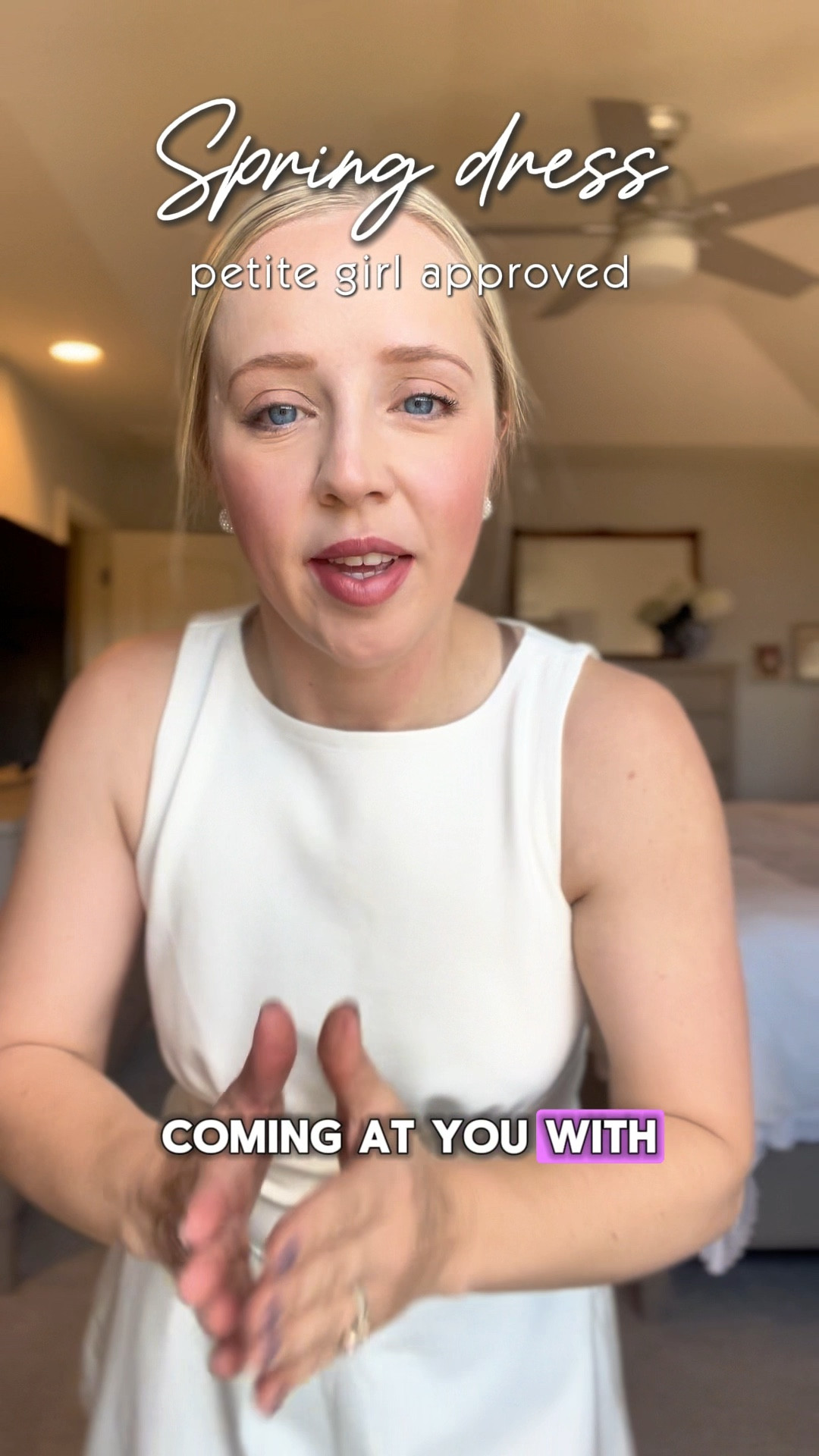 Petite spring dress! This ponte dress is petite sized, but I found it still too roomy under the arms, so
I suggest a size down! I’d also wear a strapless bra. These espadrille style flats are snug and I suggest a size up. 

Spring outfit, petite dress, white dress, spring dress, petite outfit 

#LTKWatchNow #LTKSaleAlert #LTKPetite