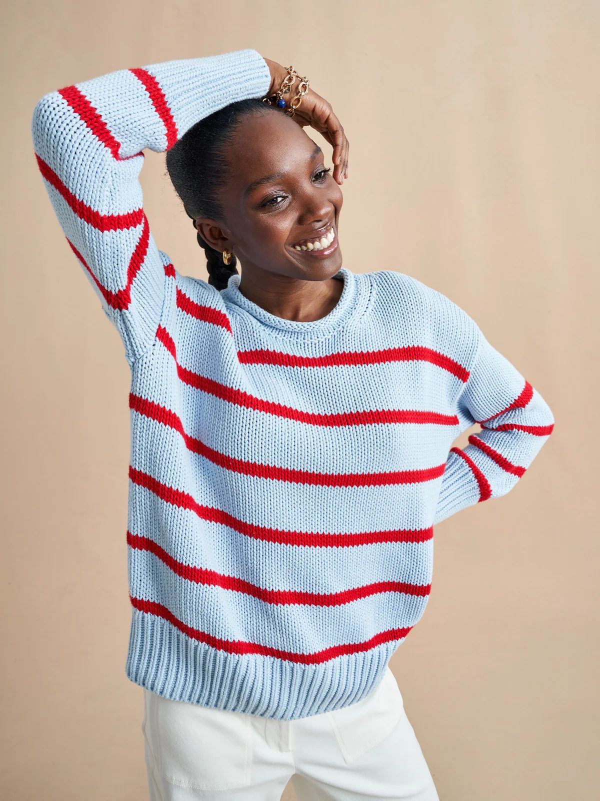 Marina Sweater Stripe | La Ligne NYC | La Ligne