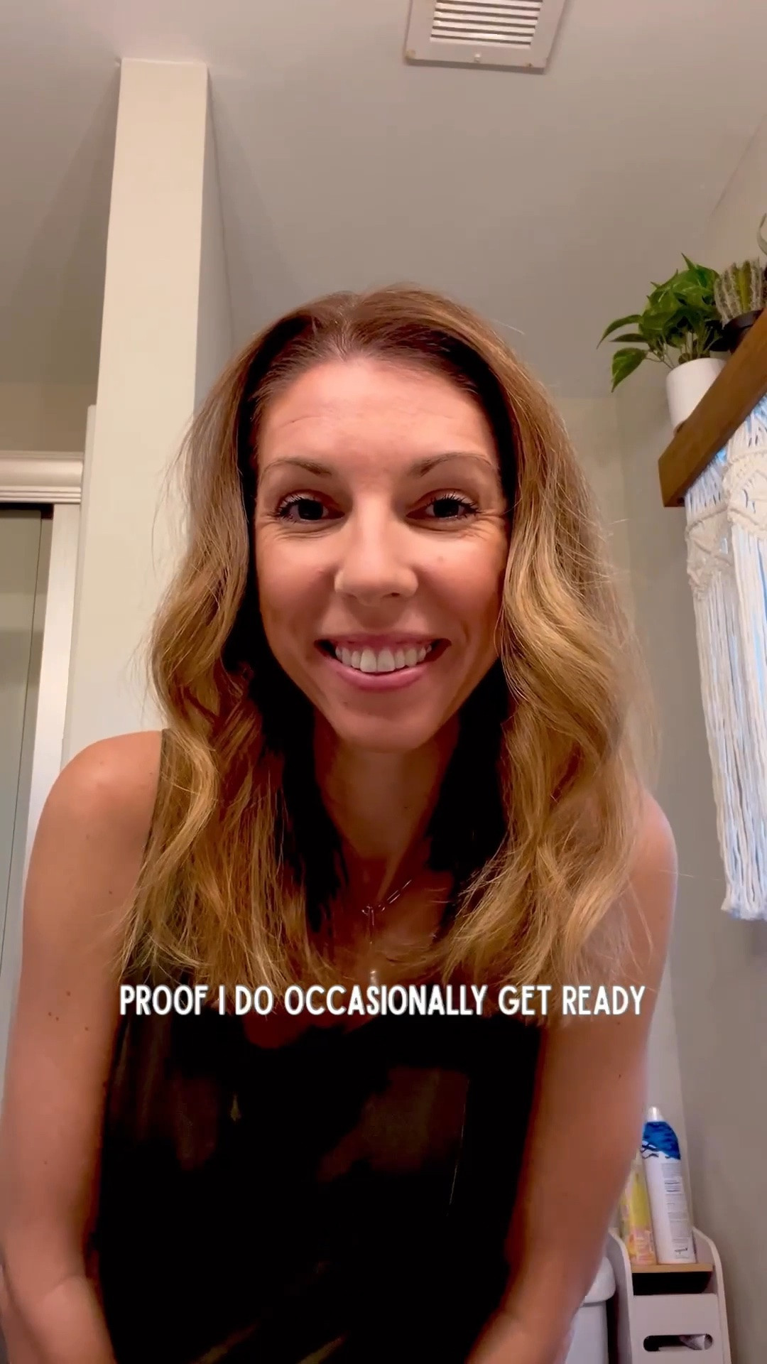 Proof I do occasionally get ready 😂 

When I do wear makeup, I try to reach for skincare-focused brands as much as possible. 
If I’m going to have it on my face all day, I might as well sneak some skincare into the routine too.

#GRWM #MomLife #SkincareRoutine #EverydayMakeup #BeautyRoutine

#LTKgrwm #LTKselfcare #LTKBeauty
