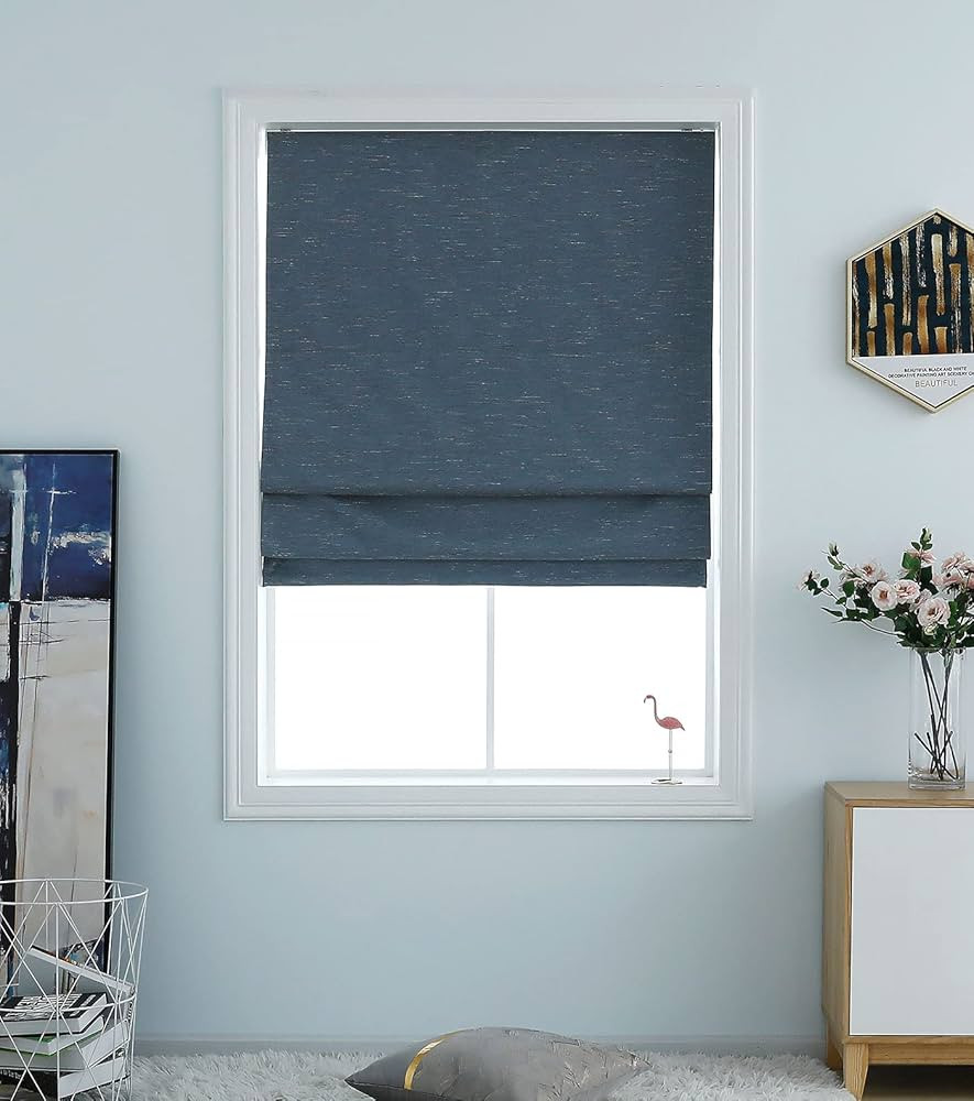 Everyday Celebration Roman Shades for Windows, Cordless Room Darkening Roman Window Shades, Pull ... | Amazon (US)