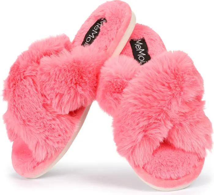 Beverly Faux Fur Memory Foam Slipper | Nordstrom