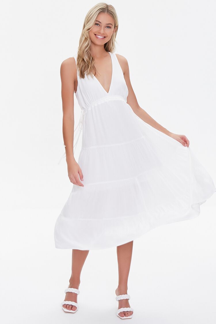 Plunging Midi Dress | Forever 21 (US)