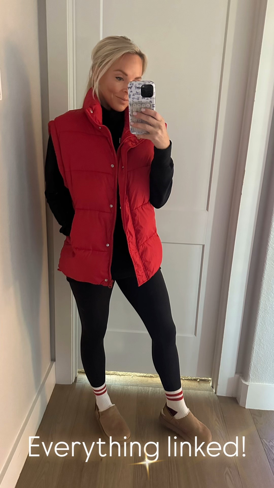 My vest and Uggs are on sale right now! Wearing a size medium. 

#LTKSaleAlert #LTKHoliday #LTKmomlife