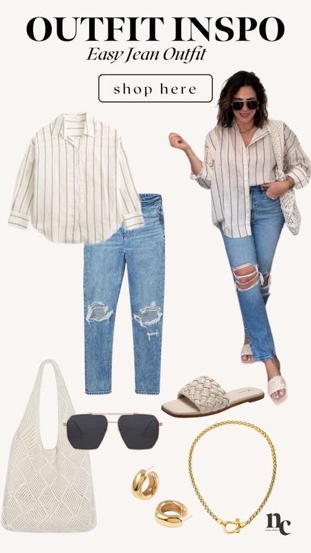 Easy mom Jean outfit for spring as a size 10! 

Jeans 10
Top L

Apple shape, stretchy jeans, spring style, mom style, denim outfit, jeans, midsize, jeans, denim, 




#LTKstyletip #LTKmidsize